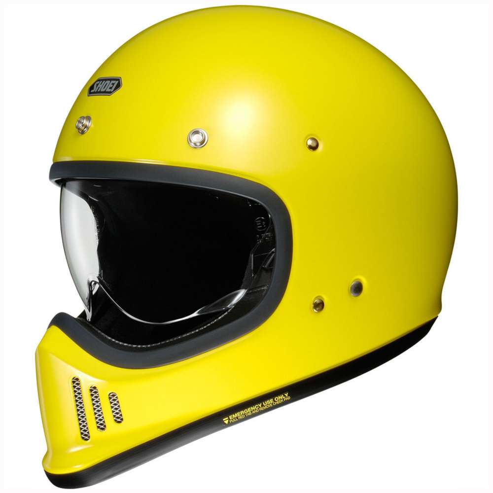 Shoei Ex zero Yellow